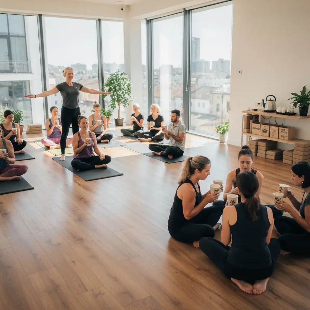 Záber na čajový obrad, kde sa čaj pripravuje s láskou a starostlivosťou.